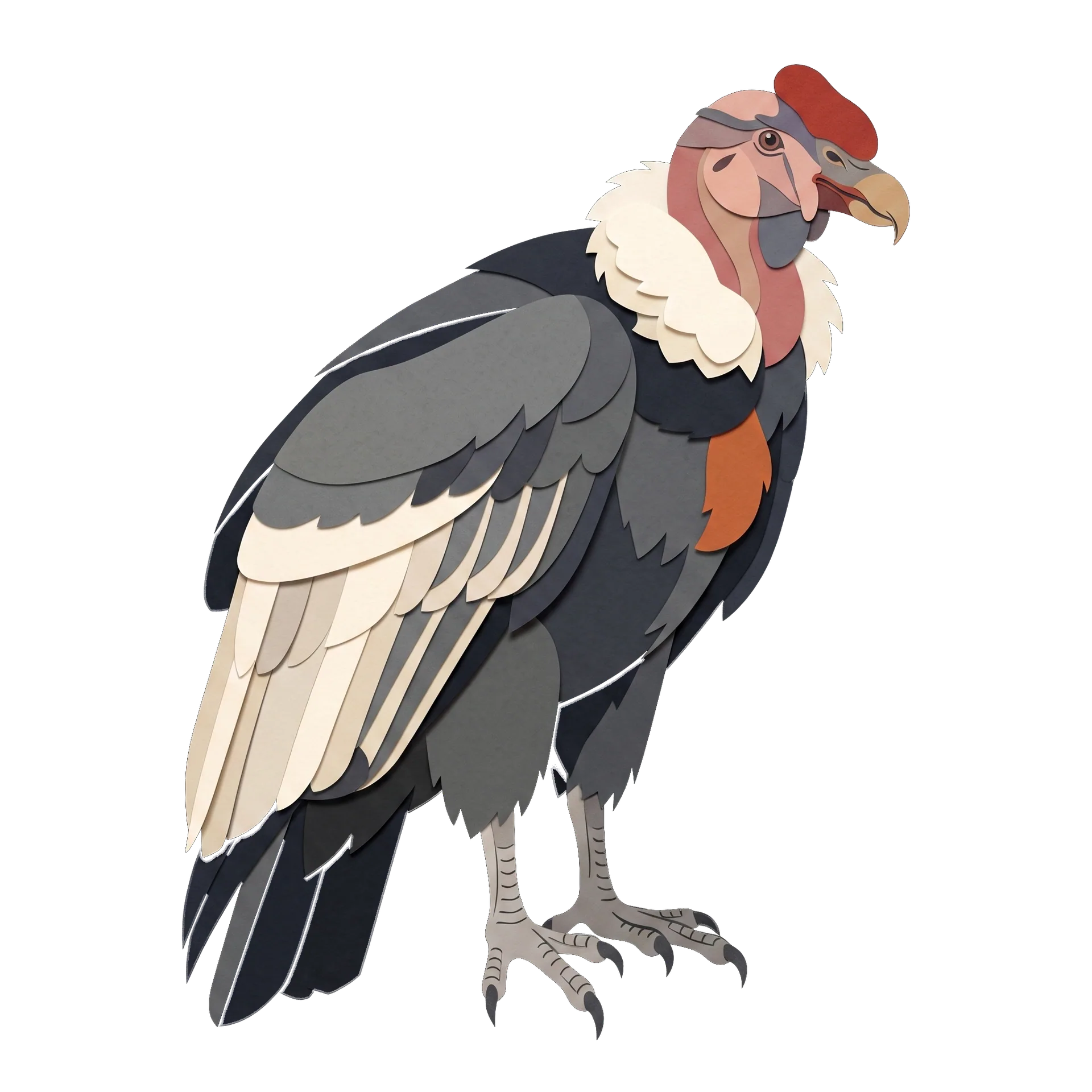 Stylized illustration of the Andean Condor